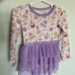 dream big little co bamboo birthday dress!